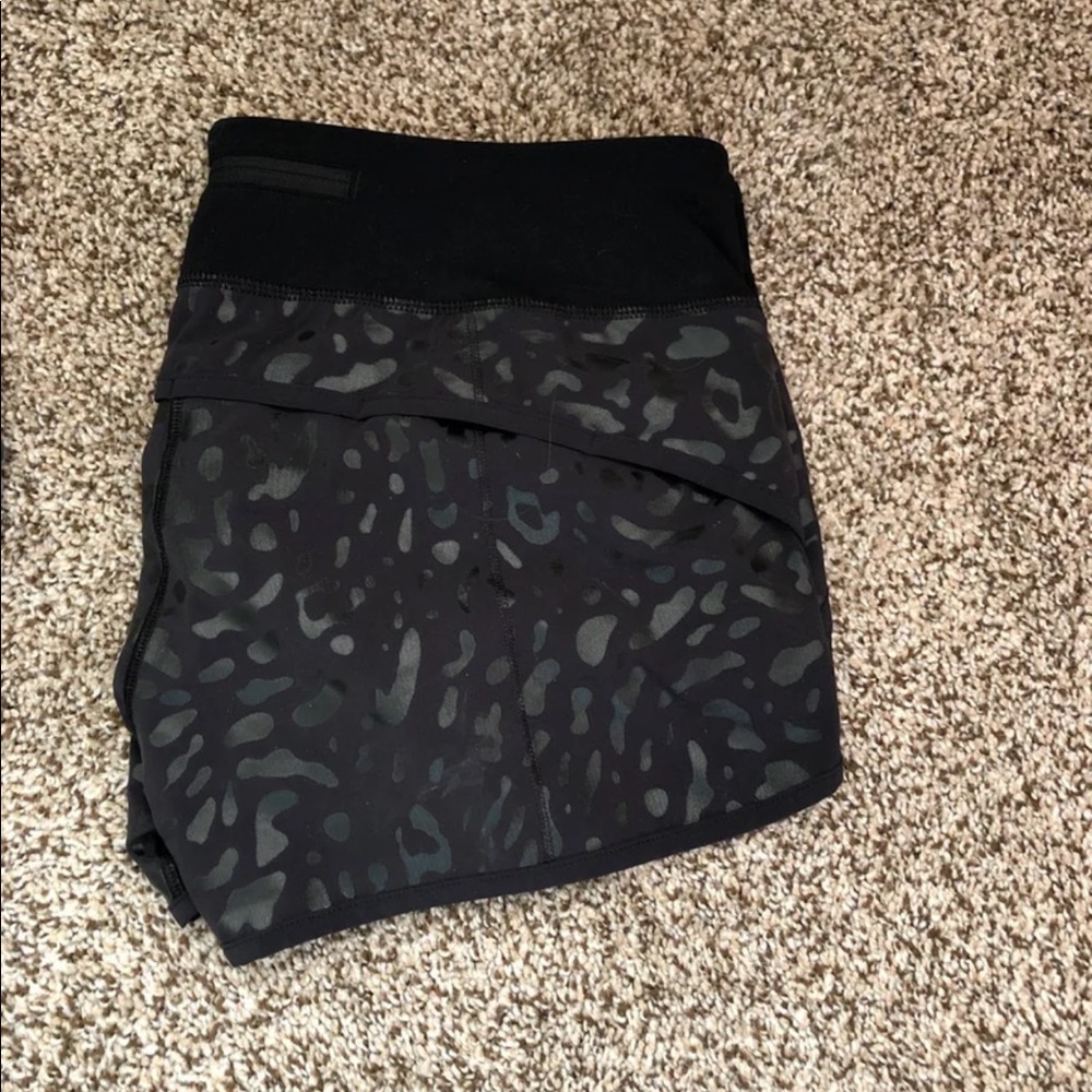 Lululemon speed shorts